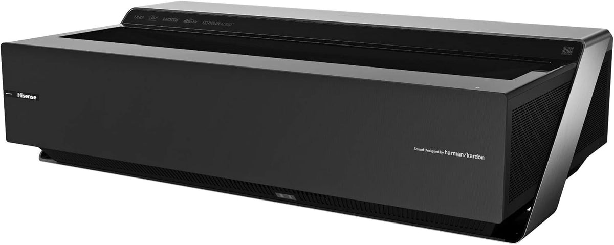 120-Inch 4K UHD Smart Laser Projector TV with Screen and 2.1 Audio System I18705