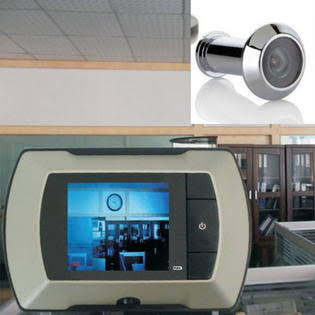 2.4 LCD Visual Monitor Door Peephole Viewer Camera B807409