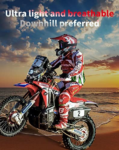 Adult Off-Road Mountain Full Face Helmet with Gloves Goggles DOT Certified K6035