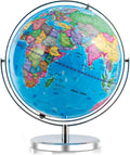 13” Desktop Geographic Globe with LED Light G6319