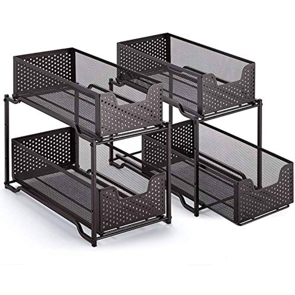 2 Tier Under Sink Cabinet Organizer A286