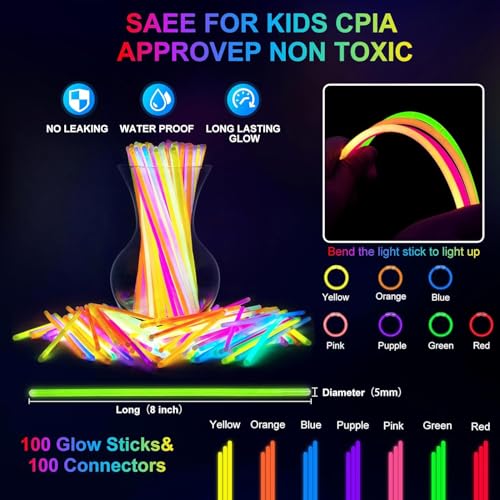 84PCS LED Glow Glasses A619
