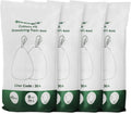 8.5 Gal White Drawstring Trash Bags H616394