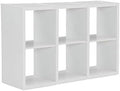 White Wood Storage Cabinet O4730