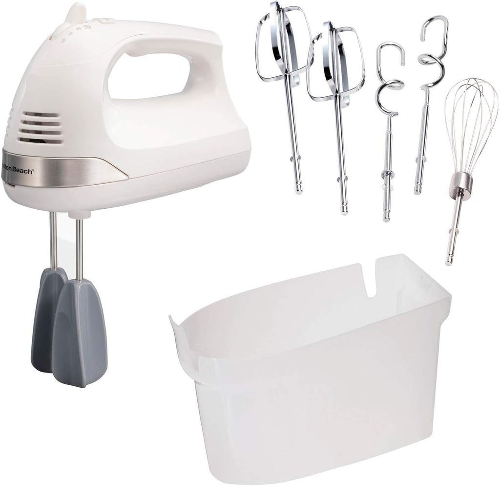 6-Speed Electric Hand Mixer with Whisk, Dough Hooks and Beaters & Electric Vegetable Chopper & Mini Food Processor, 3-Cup, 350 Watts C1471