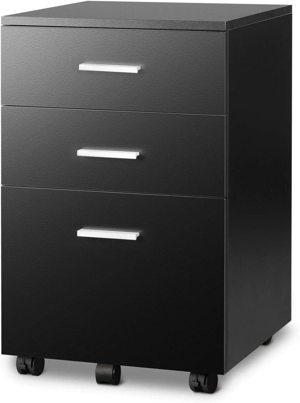 3 Drawer Wood Mobile File Cabinet W909128