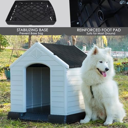Green Extra Large Plastic Dog House T19849