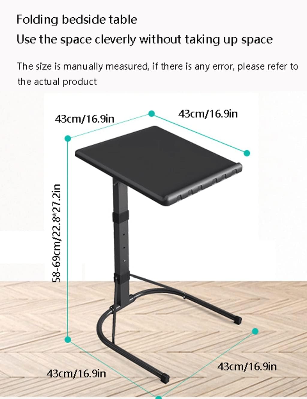 Height Adjustable Overbed Table O844
