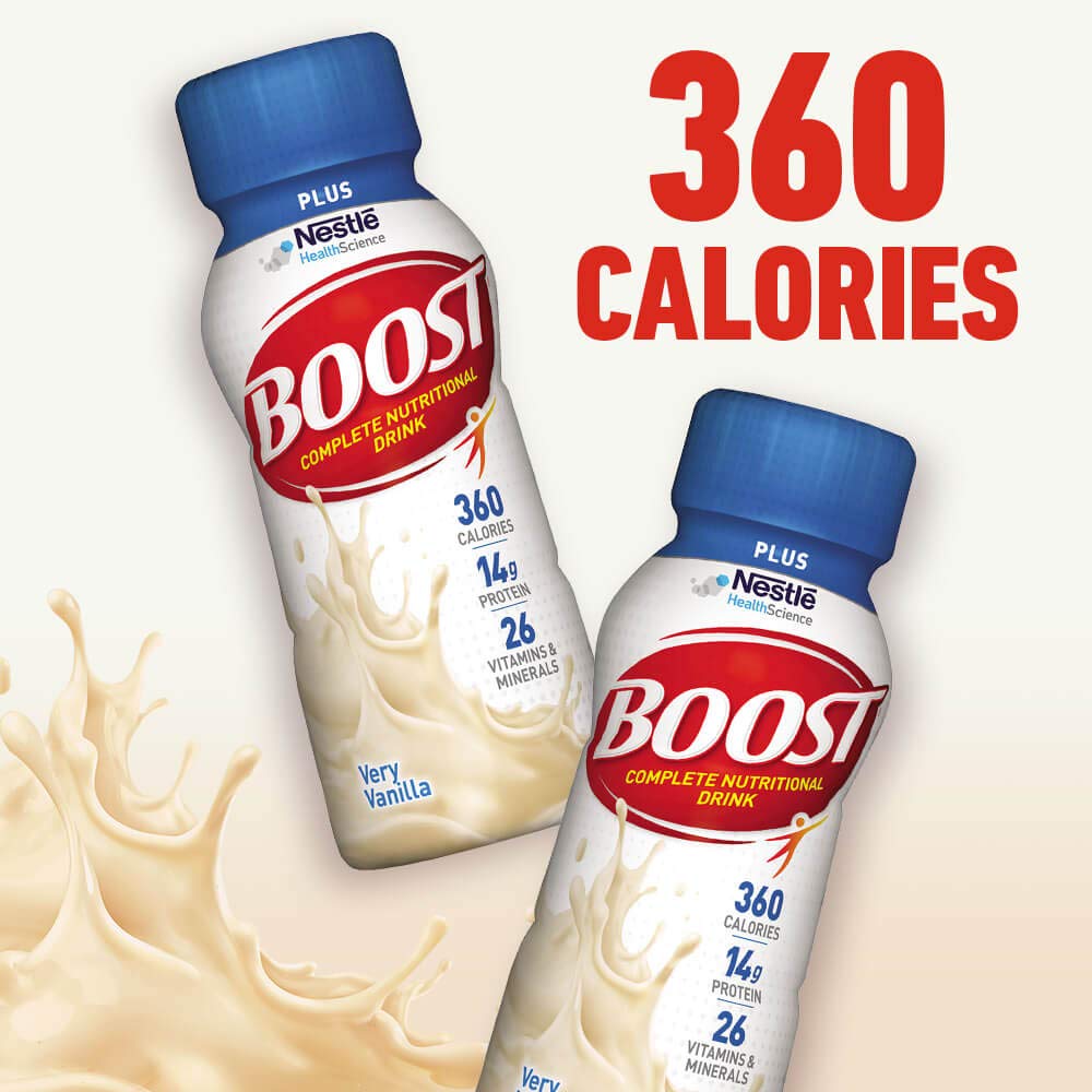 Very Vanilla 8 fl oz Bottle 12 Pack Nutritional Drink G1710