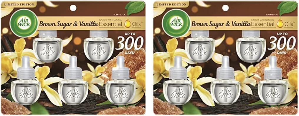 5 ct Brown Sugar and Vanilla Scented Oil Refill R513