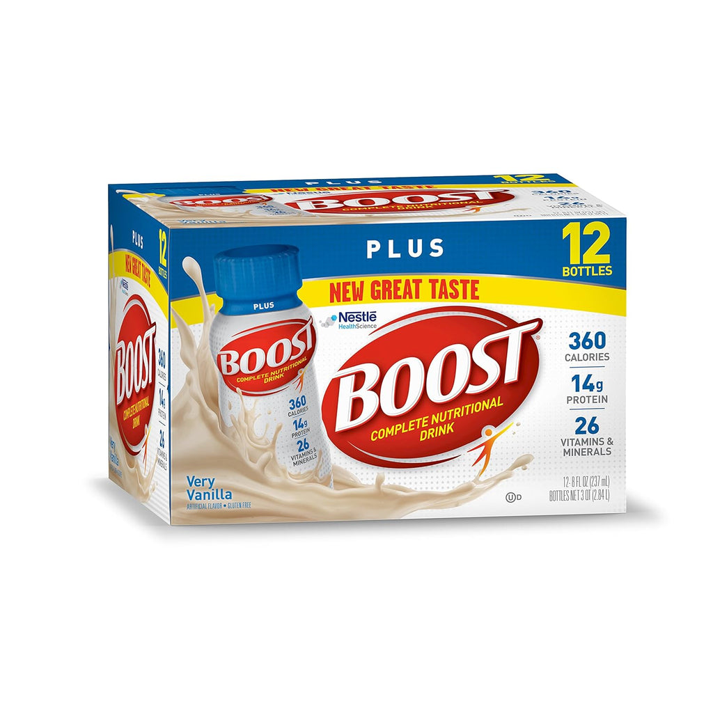 Very Vanilla 8 fl oz Bottle 12 Pack Nutritional Drink G1710