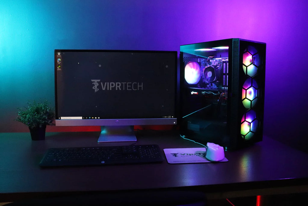 Intel i5 4th Gen AMD Radeon RX 580 8GB 16GB RAM 1TB Gaming PC Desktop Computer D861