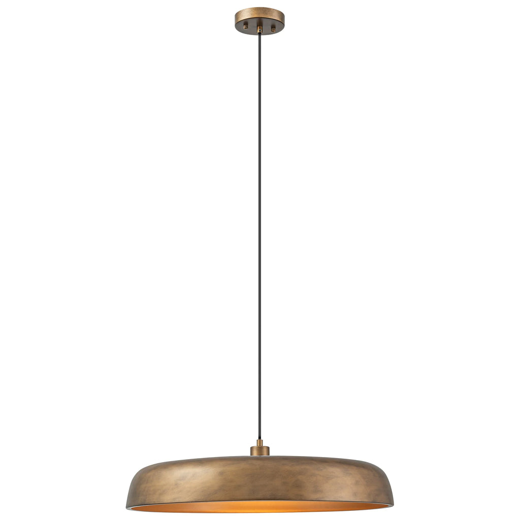 1-Light Dimmable Dome Mid-Century Modern Pendant M844