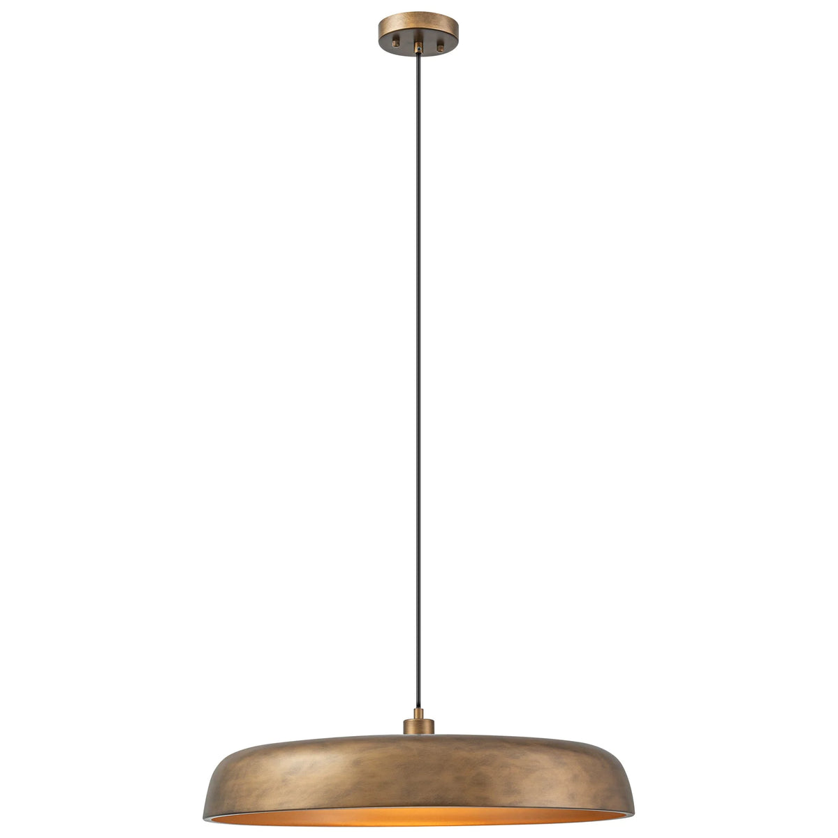 1-Light Dimmable Dome Mid-Century Modern Pendant M844