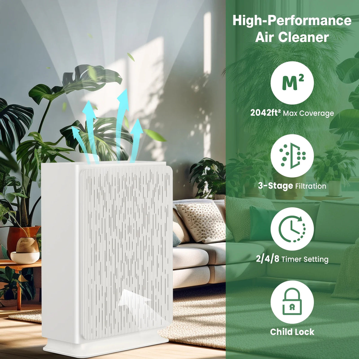 H13 True HEPA Air Purifier Z8465