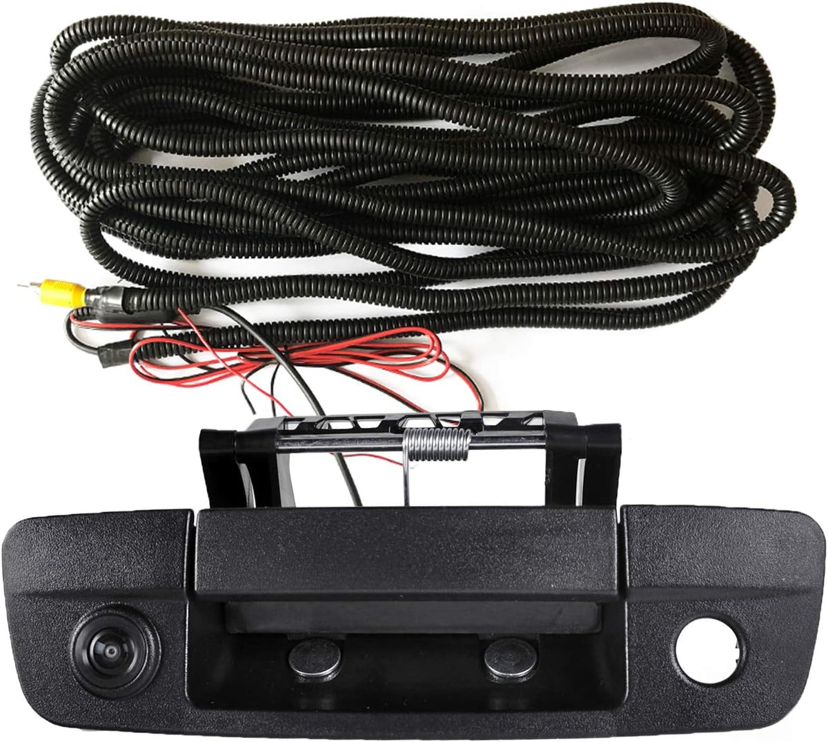 Black Tailgate Backup Reverse Handle with Camera E119836