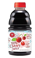 Tart Cherry Juice, 32 oz Bottle, 100% Natural Cherry Juice, Not from Concentrate O531749