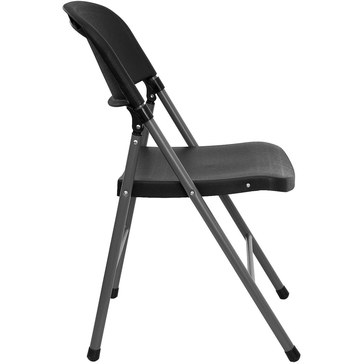Black Plastic Folding Chair E3563