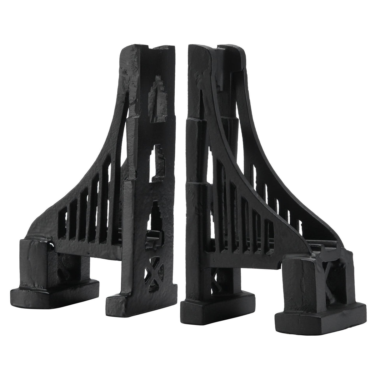 Cast Iron Bridge Bookends M1162