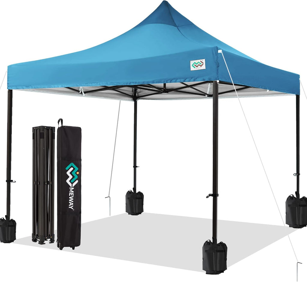 Royal Blue 10 x 10 Ft Canopy Tent with Wheeled Bag Q77068