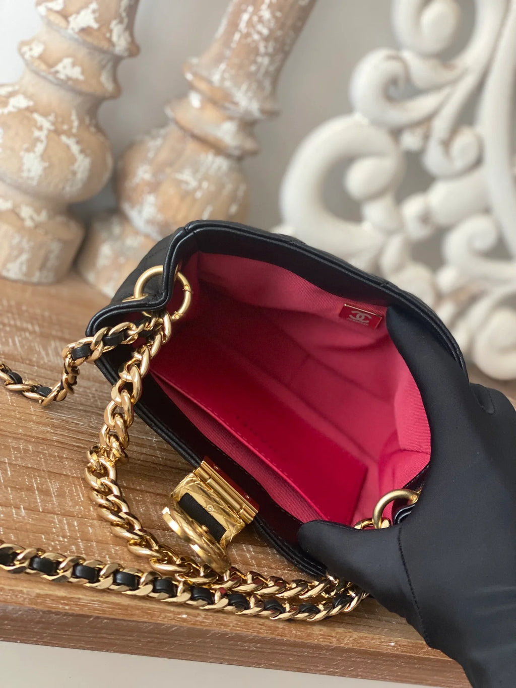 Small Hobo Bag Black G94477