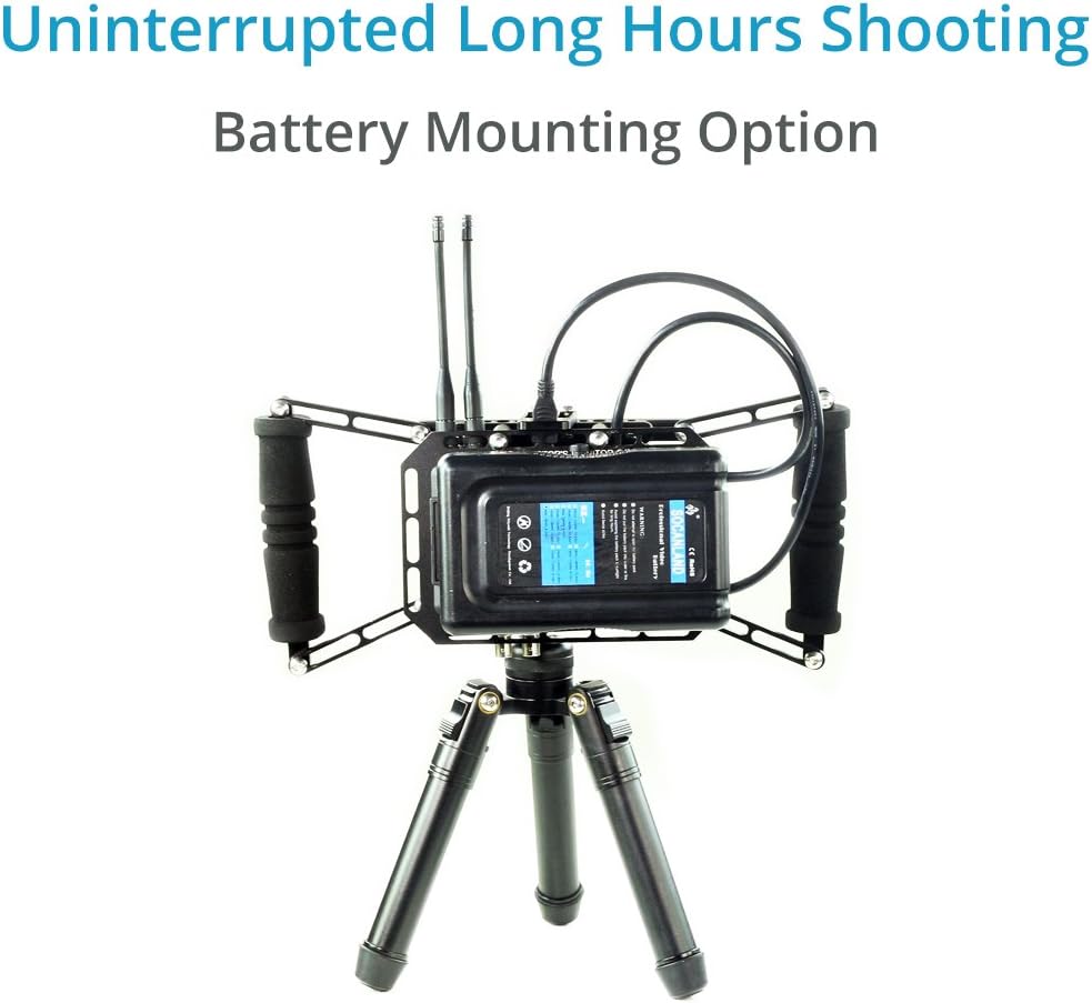 Monitor Cage for 4 to 7 LCD Monitor Display with V-Mount Battery Plate H820