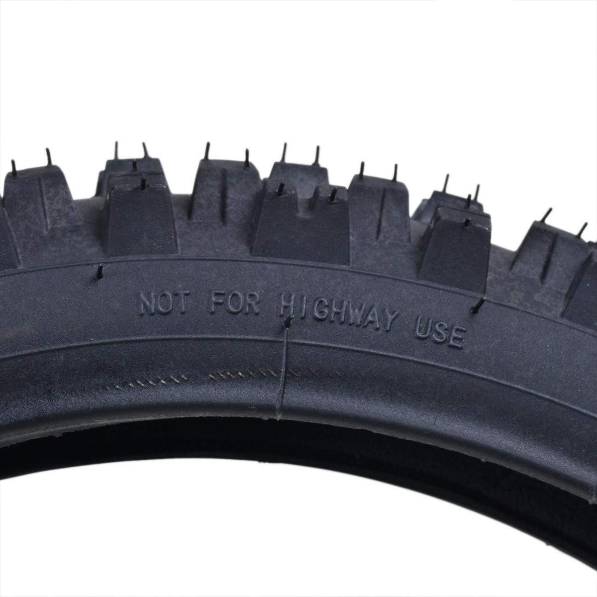 60/100-14 14'' Knobby Tire With Tube Pack of 2 T4792