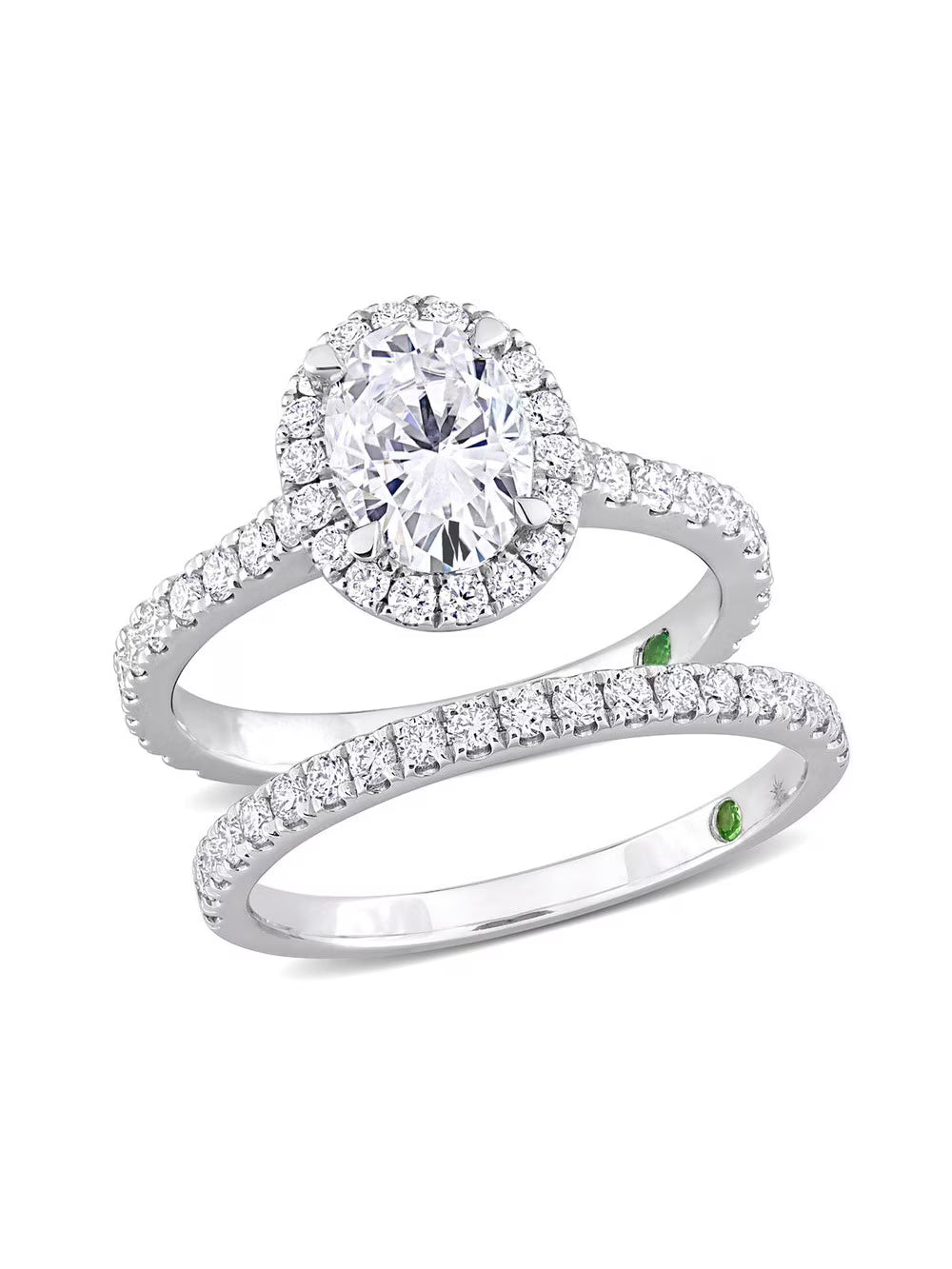 14k White Gold Lab-Grown Diamond Engagement Ring I60835