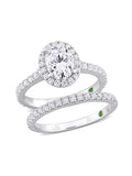 14k White Gold Lab-Grown Diamond Engagement Ring I60835