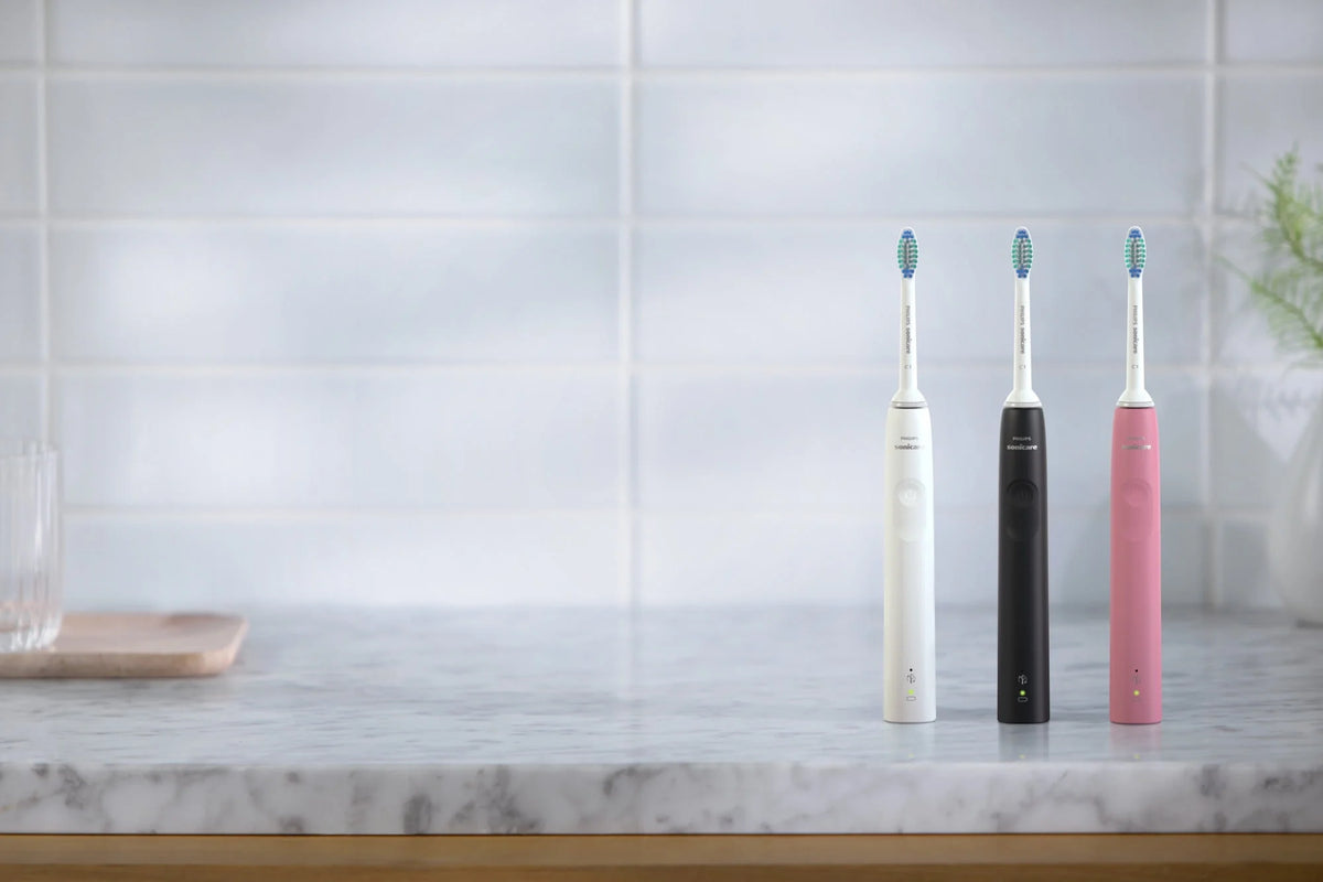 Rechargeable Electric Toothbrush with Pressure Sensor D886495