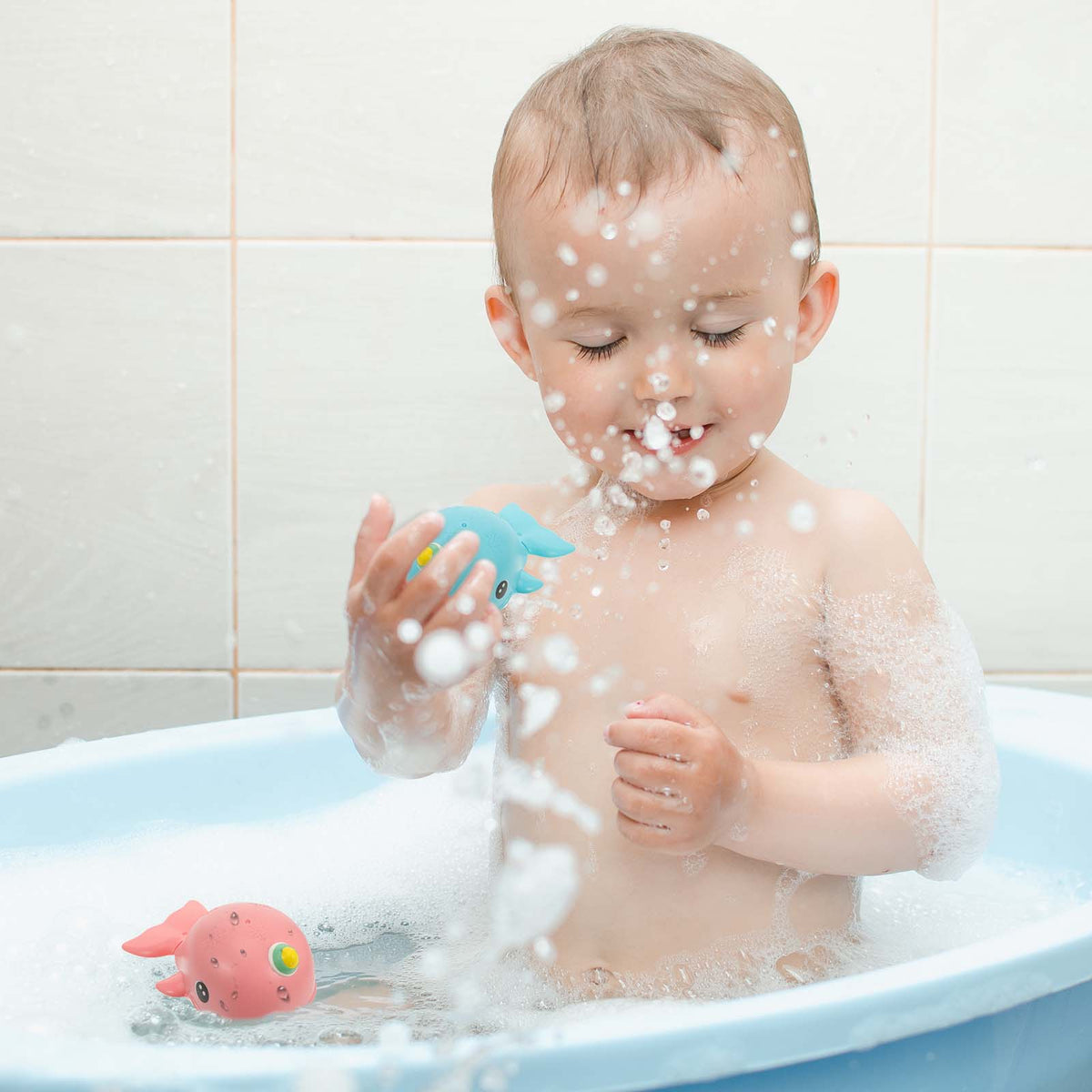 2 Pcs Wind-up Bathtub Toys G497