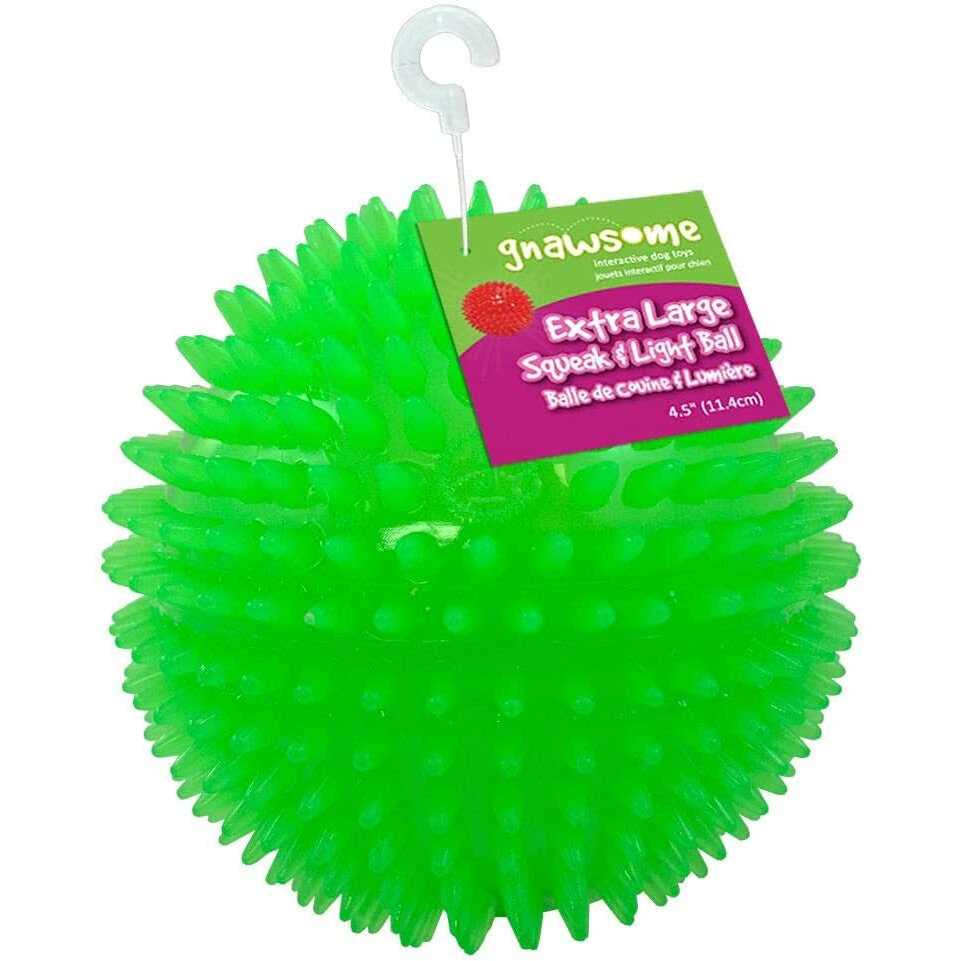 Large Squeak & Light Ball Dog Toy O5664