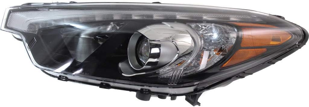 Passenger Side Headlight for Kia Forte Sedan 2015 2016 HID B332
