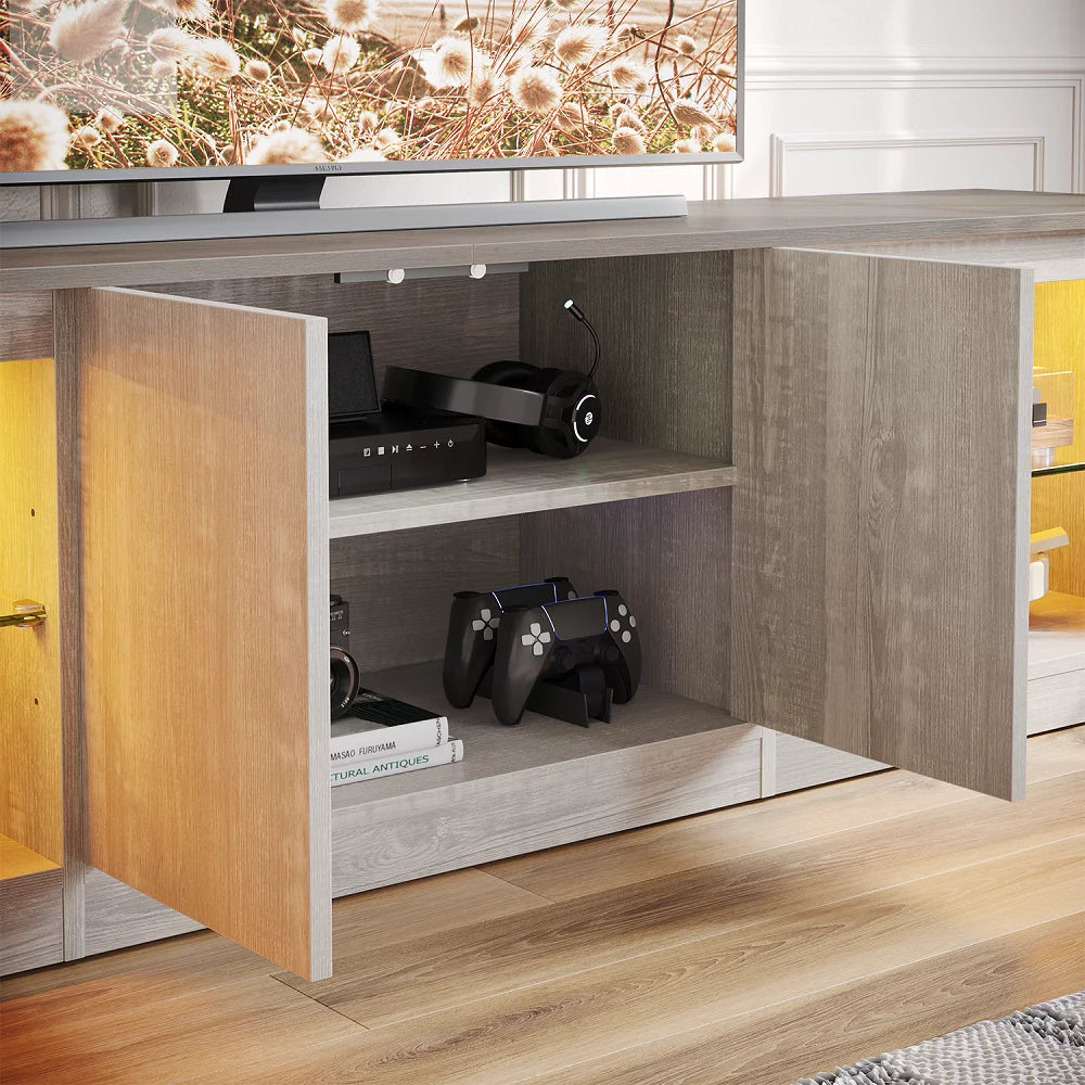 Wash Grey TV Stand Y281