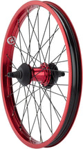 Red Rear Wheel 20 14 x 110mm Rim Brake Freecoaster V499021