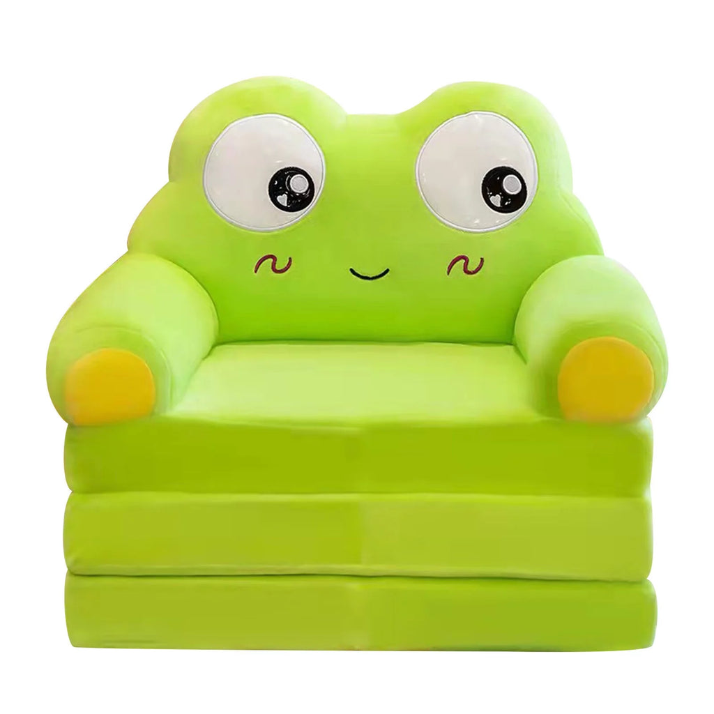 Plush Foldable Kids Sofa Armchair 2 In 1 Sofa Bed L25357