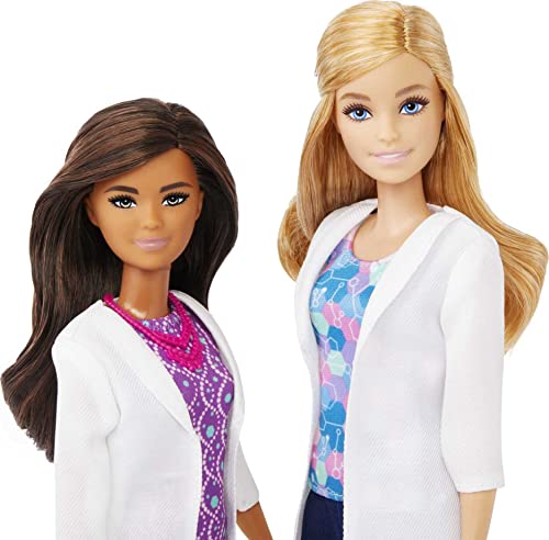 Science Lab Playset with 2 Fashion Dolls L619422