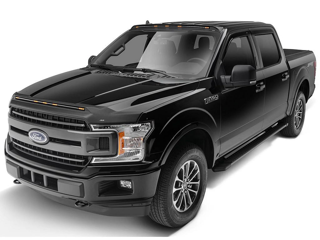 4-Piece Dark Smoke Ventvisor Side Window Deflector L24426