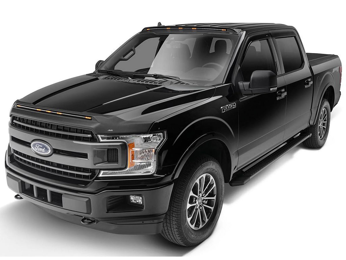 4-Piece Dark Smoke Ventvisor Side Window Deflector L24426