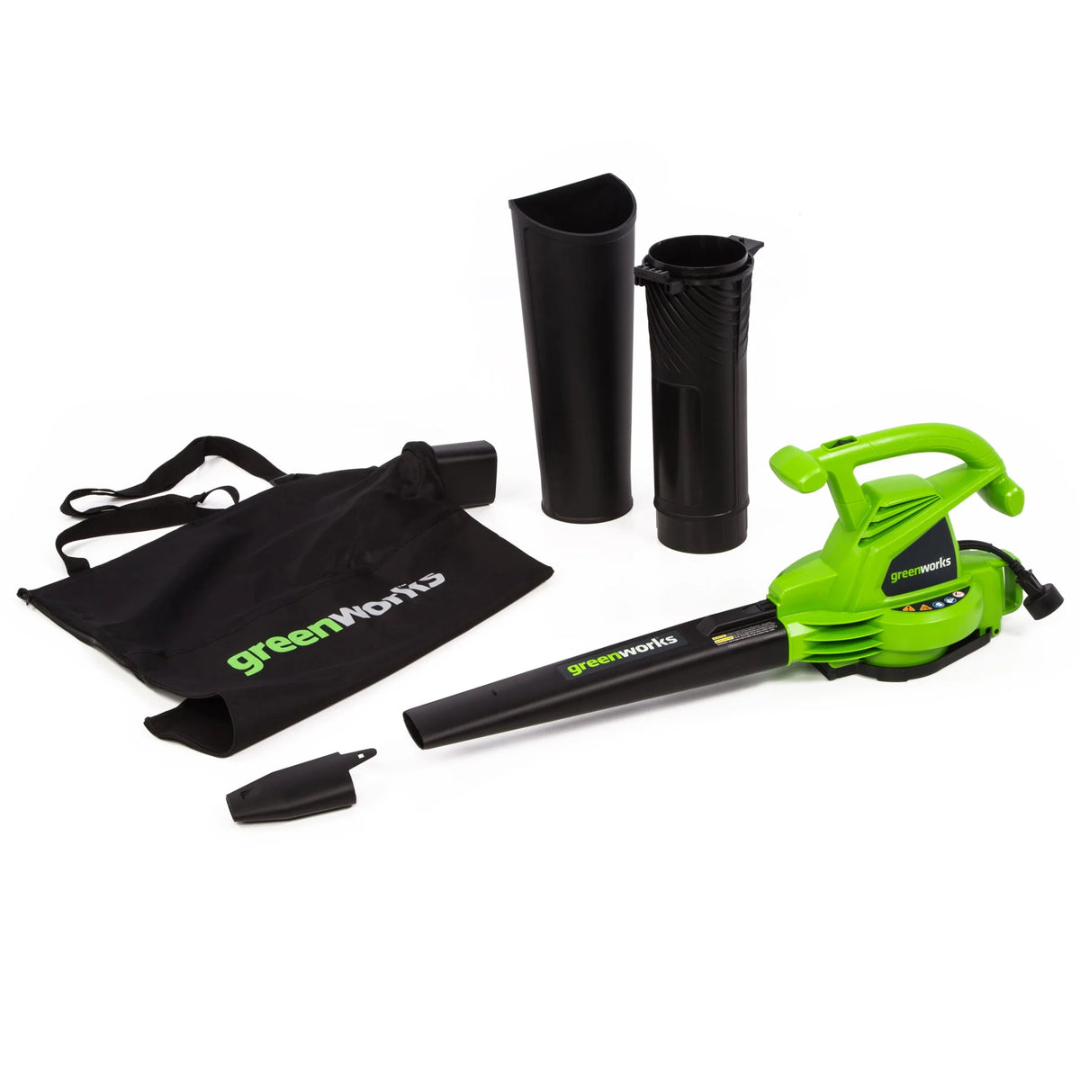 12 Amp 375 CFM Corded Electric Leaf Blower/Mulcher/Vacuum G7802