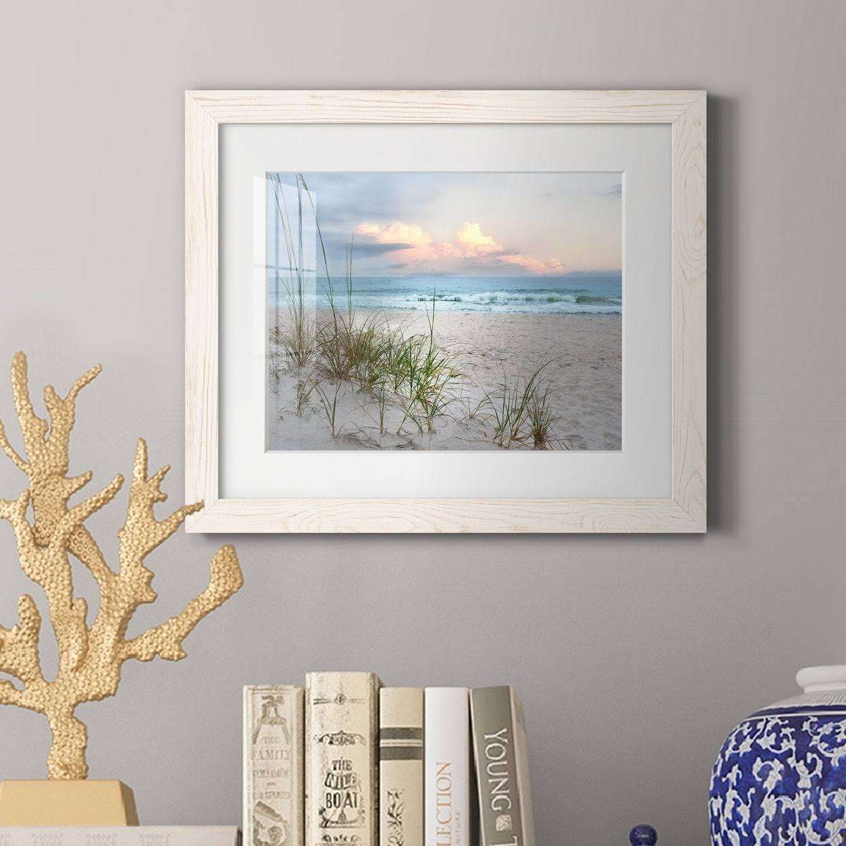 White Framed Print C242759