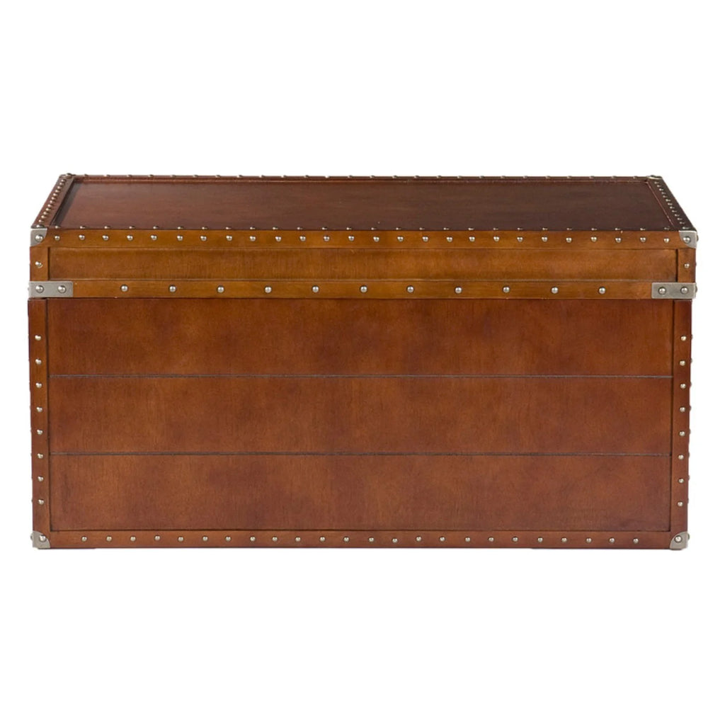 Walnut Trunk Cocktail Table Q7588