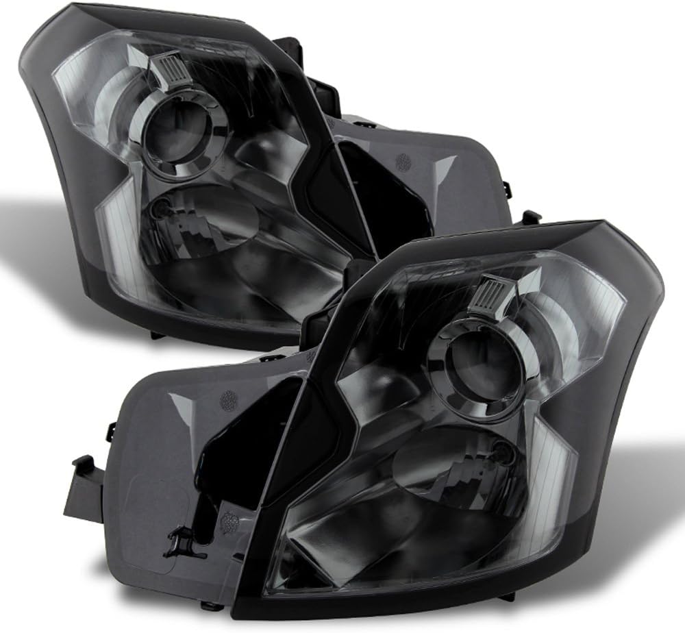 Smoke Halogen Projector Headlights J92107