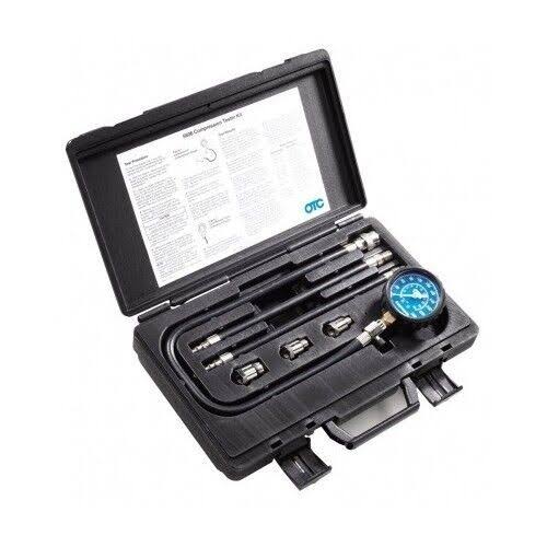 Compression Test Kit Auto Engine Vacuum Tester Tool Diagnostic Gauge P16527