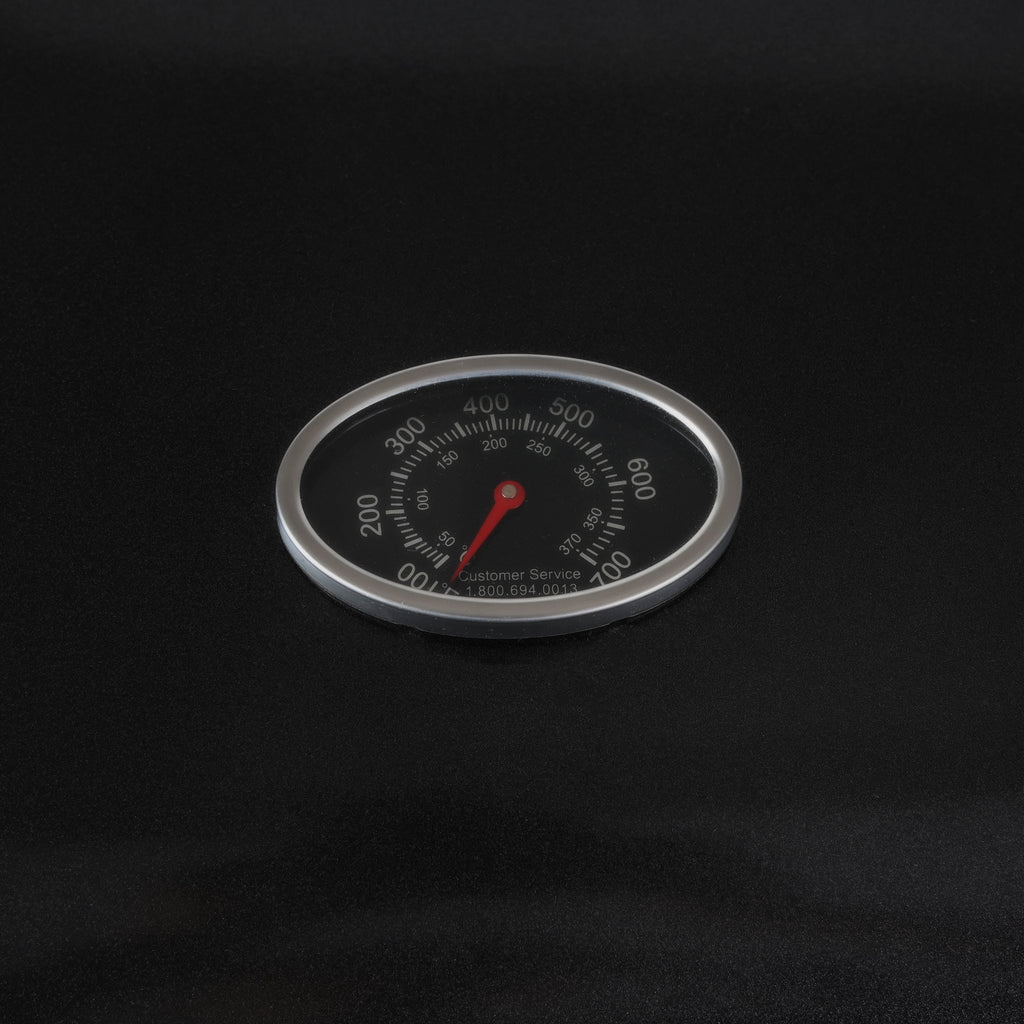 4-Burner Propane Gas Grill with Side Burner, Stainless Steel & Black J99262