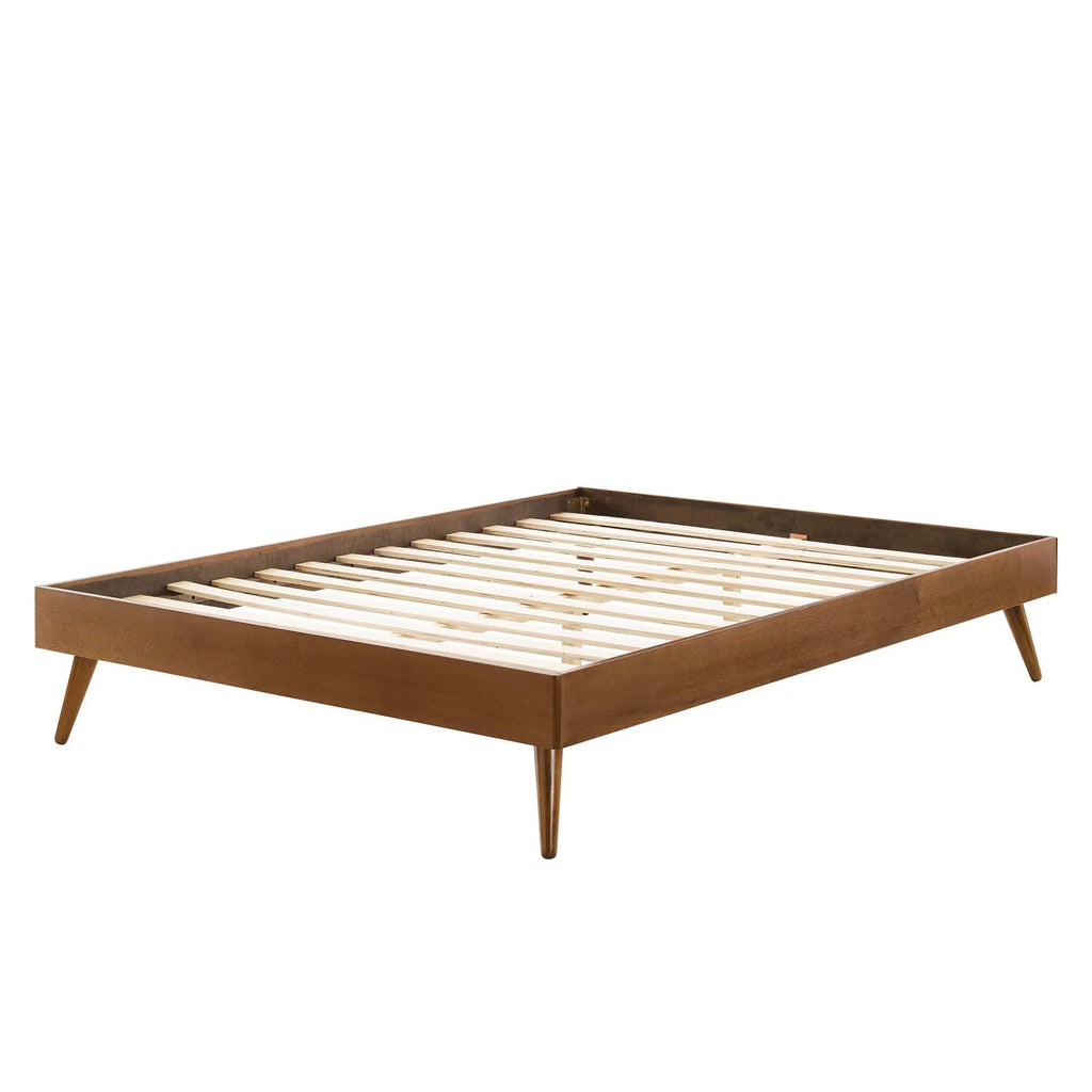 Twin Size Wood Platform Bed Frame O405068