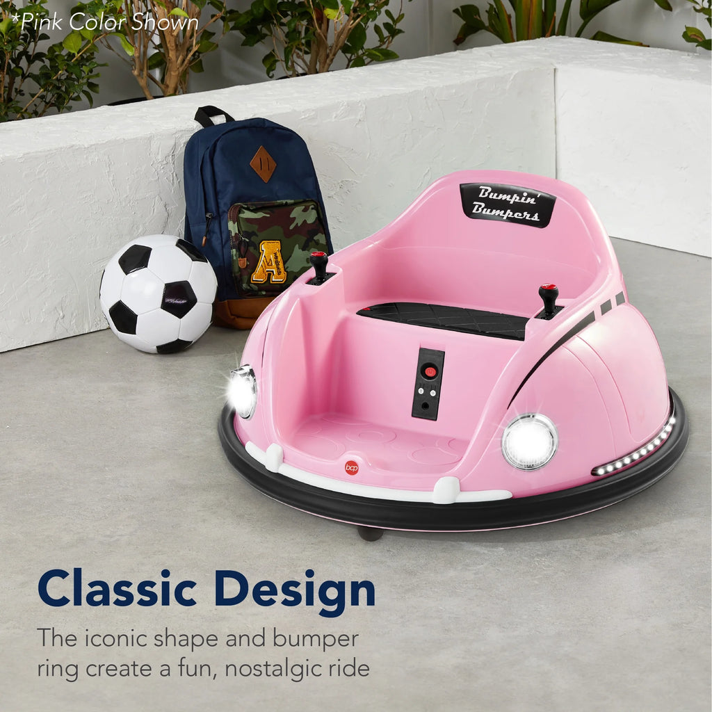 6V Kids Ride On Bumper Car with Remote Control U67080