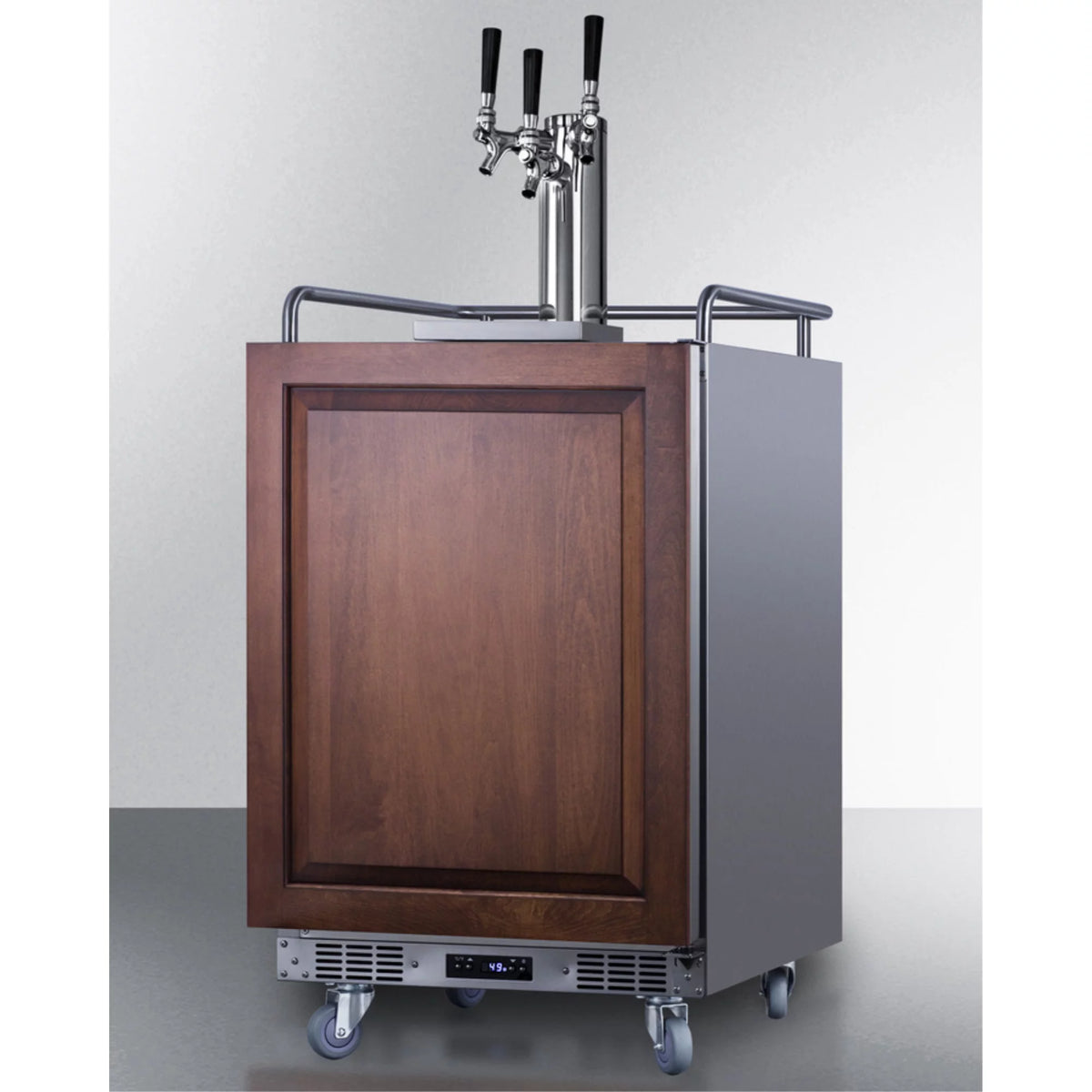 Built-in Undercounter Triple Tap Beer Kegerator Stainless Steel K996702