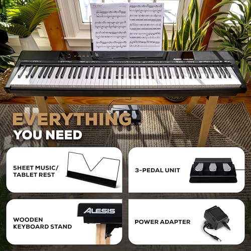 88 Hammer Action Weighted Keys Digital Piano G767