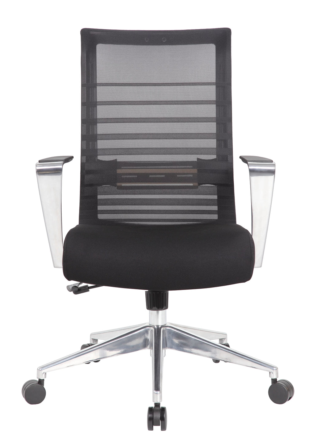 Black Mesh Back Task Chair with Aluminum Base M924